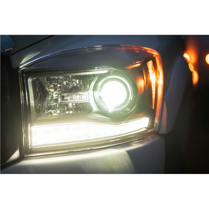 Morimoto | XB Hybrid LED Headlights (Set) - Ram 1500 / 2500 / 3500 2006-2008