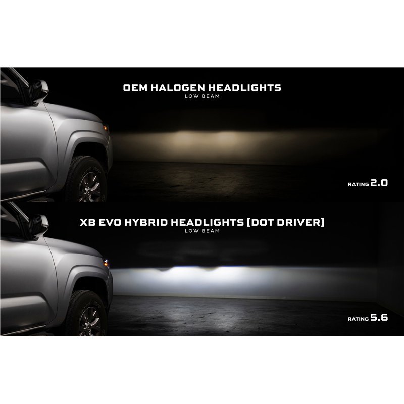Morimoto | XB Evo Hybrid Headlights (Set) - Tacoma 2016-2023