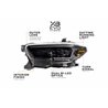 Morimoto | XB Evo Hybrid Headlights (Set) - Tacoma 2016-2023