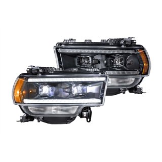 Morimoto | XB Hybrid LED Headlights (Set) - Ram 2500 / 3500 2019-2024 (w/o OEM Projector LEDs)