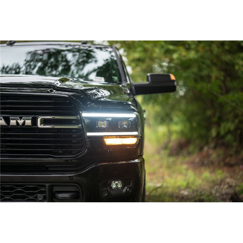 Morimoto | XB Hybrid LED Headlights (Set) - Ram 2500 / 3500 2019-2024 (w/o OEM Projector LEDs)