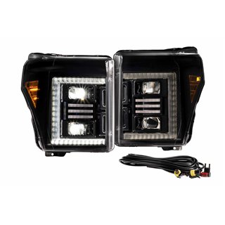 Morimoto | XB Hybrid LED Headlights (Set) - F-250 / F-350 Super Duty 2011-2016