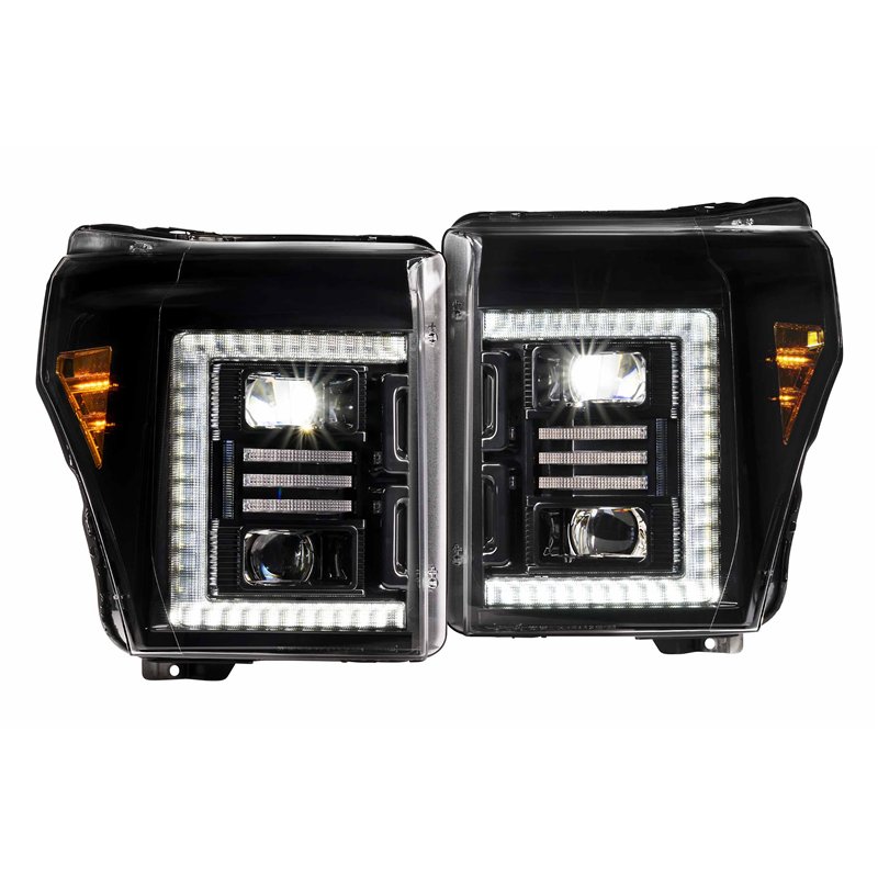 Morimoto | XB Hybrid LED Headlights (Set) - F-250 / F-350 Super Duty 2011-2016
