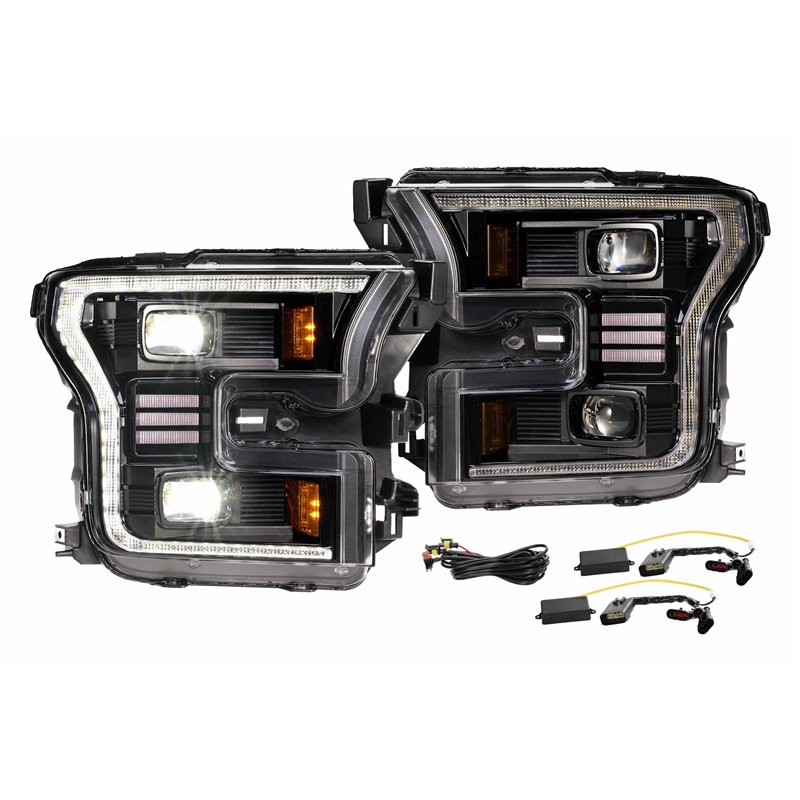 Morimoto | XB Hybrid LED Headlights (Set) - F-150 / Raptor 2015-2020