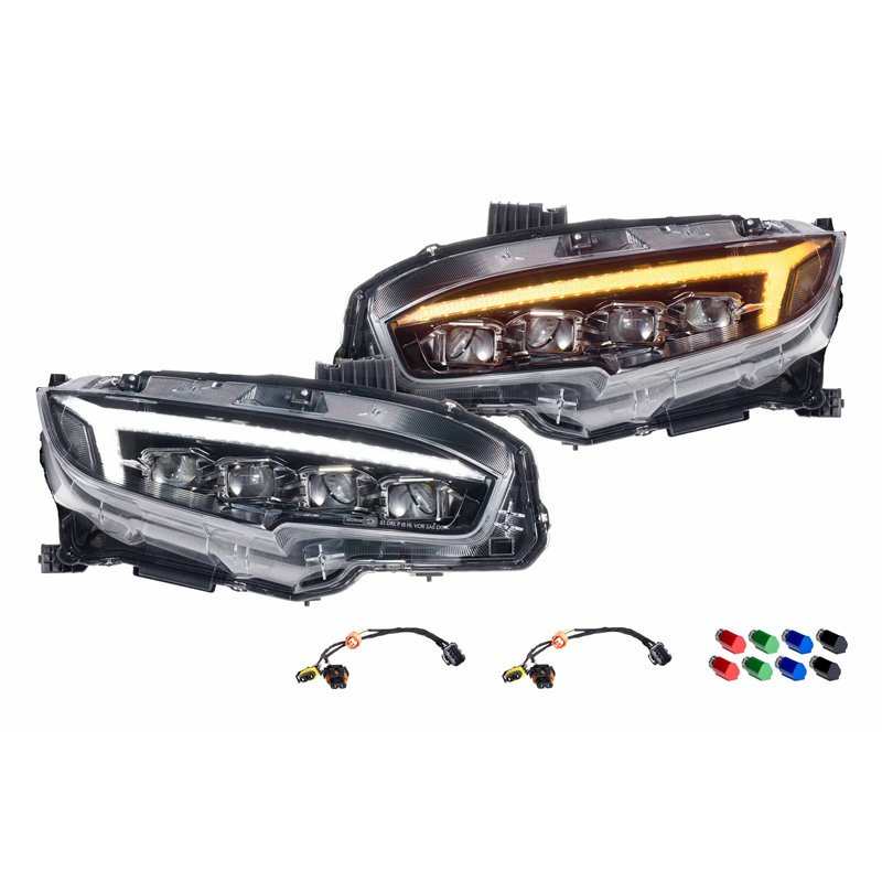 Morimoto | XB LED Headlights (Set) - Civic / Si / Type R 2016-2021
