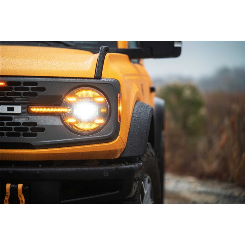 Morimoto | XB LED Headlights (Amber DRL / Set) - Bronco  / Raptor 2021-2026