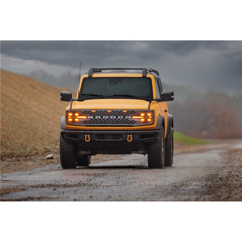 Morimoto | XB LED Headlights (Amber DRL / Set) - Bronco  / Raptor 2021-2026