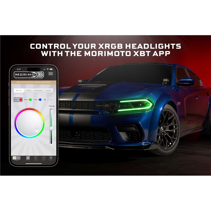 Morimoto | XRGB LED Headlights (Set) - Charger 2015-2023