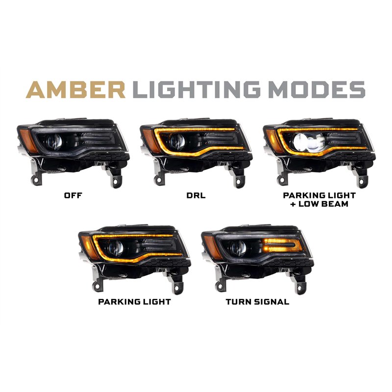 Morimoto | XB LED Headlights (Set) - Grand Cherokee WK2 2014-2022