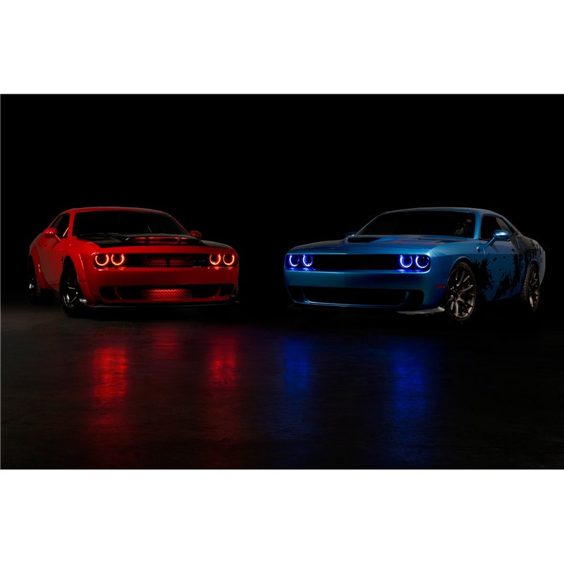 Morimoto | XRGB LED Headlights (RGB / Set) - Challenger 2015-2023