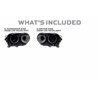 Morimoto | XRGB LED Headlights (RGB / Set) - Challenger 2015-2023