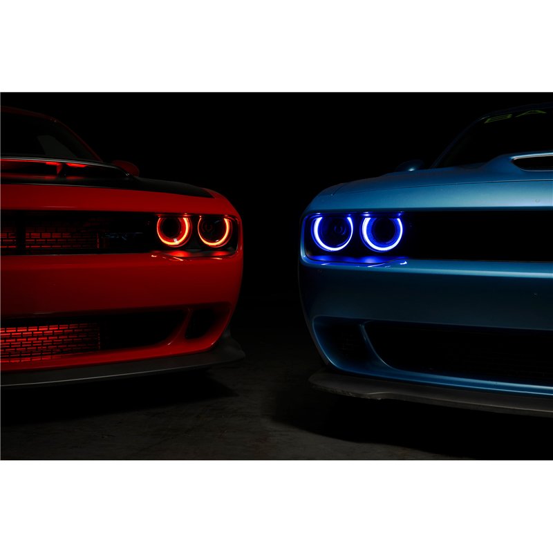Morimoto | XRGB LED Headlights (RGB / Set) - Challenger 2015-2023