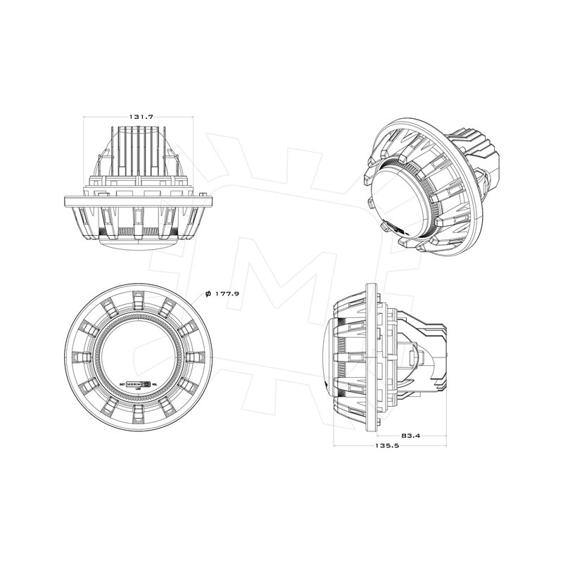 Morimoto | Super7 Headlights (Set) - Wrangler (JK) 2007-2018
