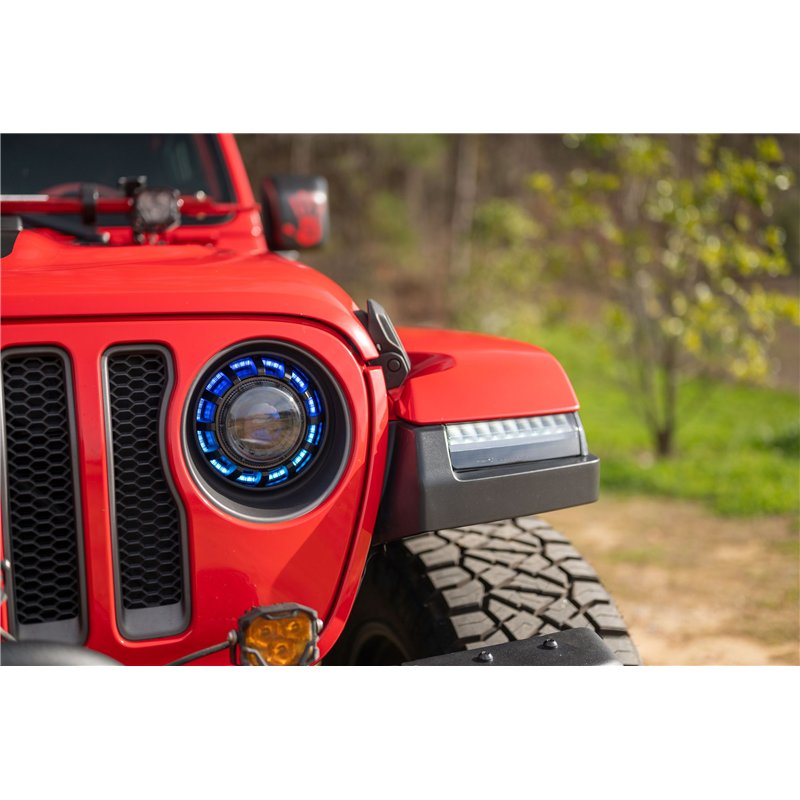 Morimoto | Super7 RGBW Halo System: Jeep JL/JT (18-24)