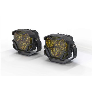 Morimoto | 4Banger 2.0 HXB LED Pods (Spot / Yellow / Set)
