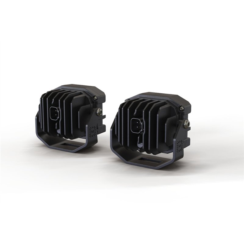 Morimoto | 4Banger 2.0 HXB LED Pods (Flood / Yellow / Set)