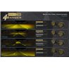 Morimoto | 4Banger 2.0 HXB LED Pods (Flood / Yellow / Set)