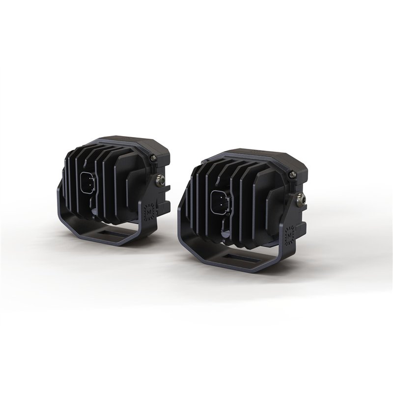 Morimoto | 4Banger 2.0 NCS LED Pods (SAE Wide / White / Set)