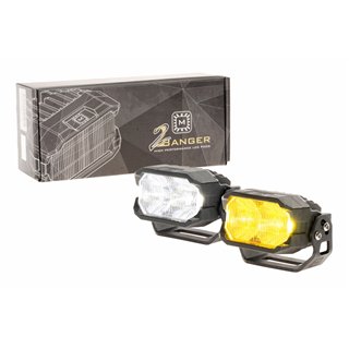 Morimoto | 2Banger HXB LED Pods (SAE Wide / White / Set)