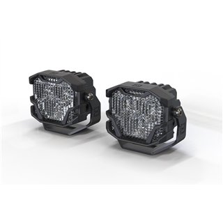 Morimoto | 4Banger 2.0 NCS LED Pods (Flood / White / Set)