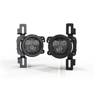 Morimoto | 4Banger Fog Light Kit: 18+ JL/JT (NCS / Wide / White / Set)