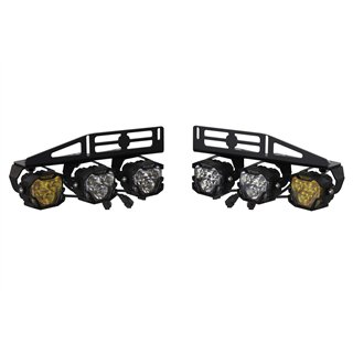 Morimoto | 4Banger Triple Fog Kit: Raptor (17-20 / Brackets Only / Set)