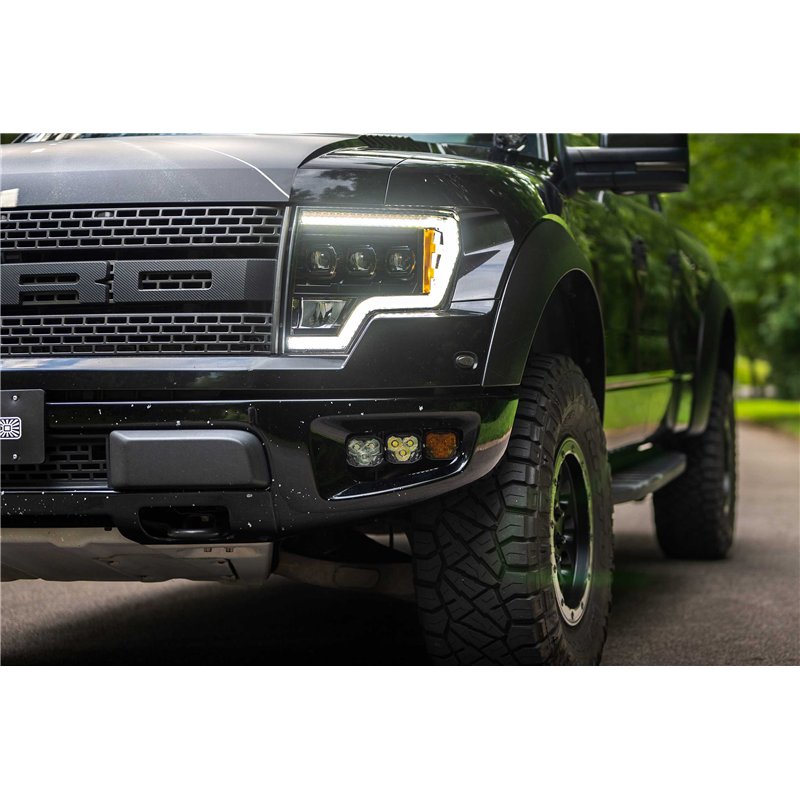 Morimoto | 4Banger Fog Brackets: Type Raptor Triple (10-14 / Set)