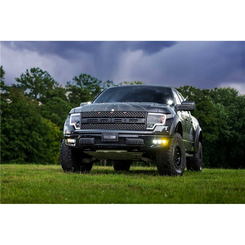 Morimoto | 4Banger Fog Brackets: Type Raptor Triple (10-14 / Set)