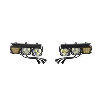 Morimoto | 4Banger Triple Fog Kit: Bronco (21+ / Brackets only / Set)
