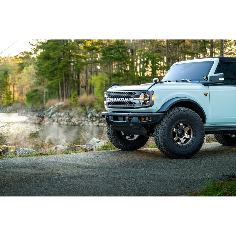 Morimoto | 4Banger Triple Fog Kit: Bronco (21+ / Brackets only / Set)