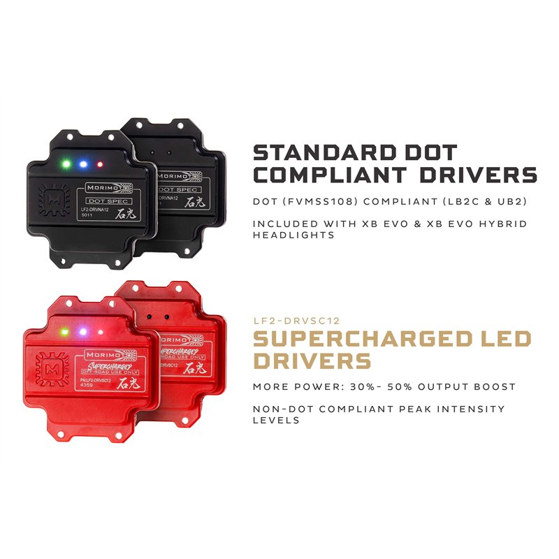 Morimoto | Supercharged Drivers: LF2-506 Series (Set)