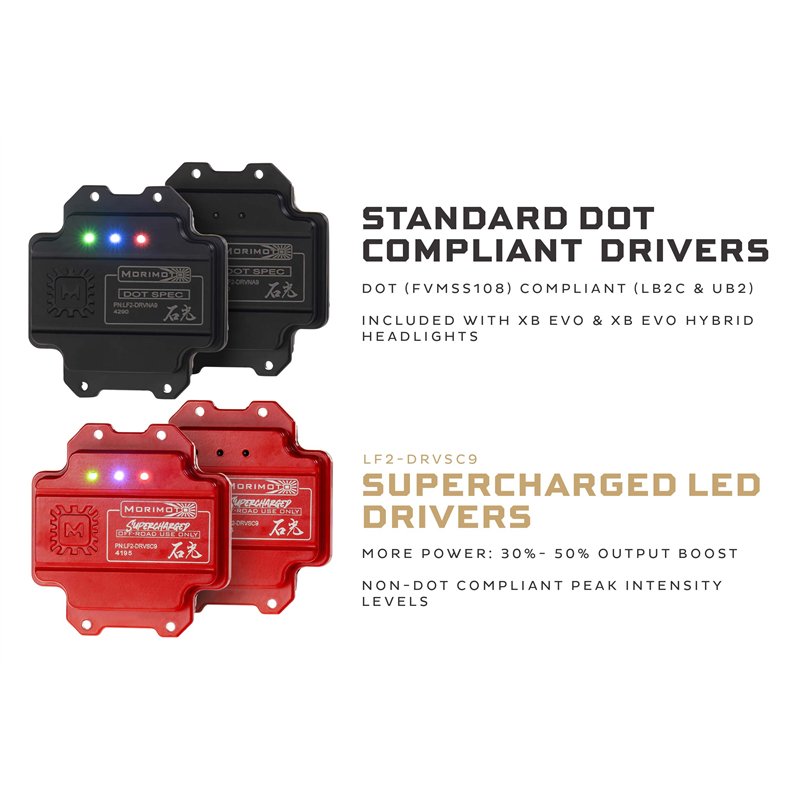 Morimoto | Supercharged Drivers: LF2-530 Series (Set)