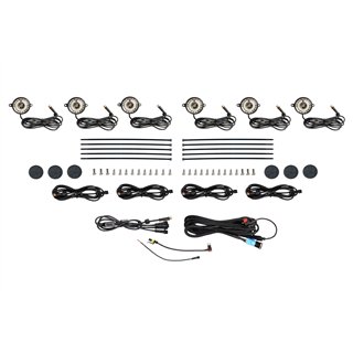 Morimoto | Rock Light Kit: White LED / 6 Pack