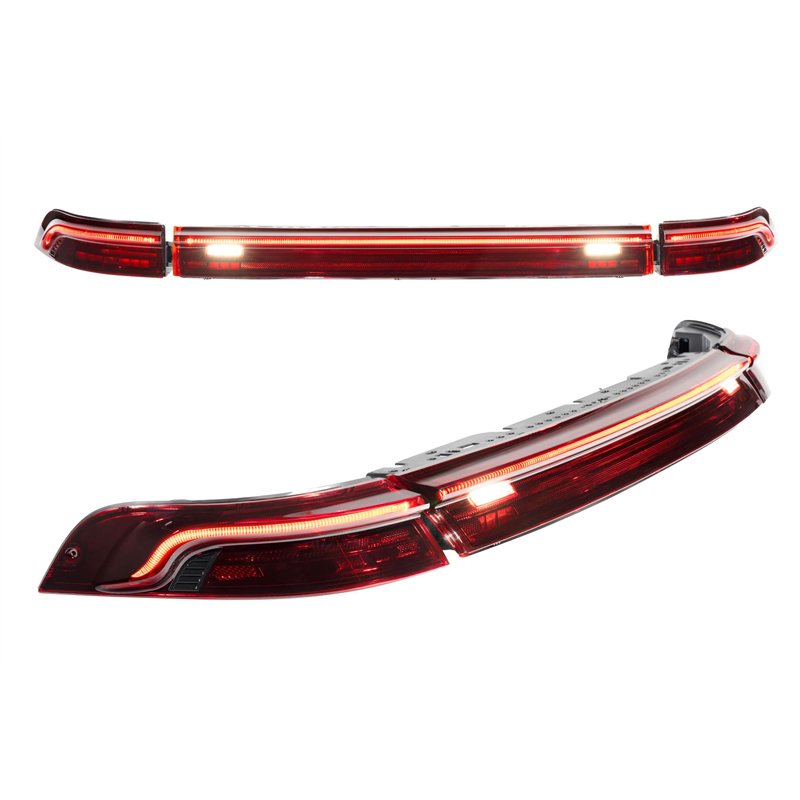 Morimoto | XB LED Tail Lights (Red Lens / Set) - 911 993 1995-1998