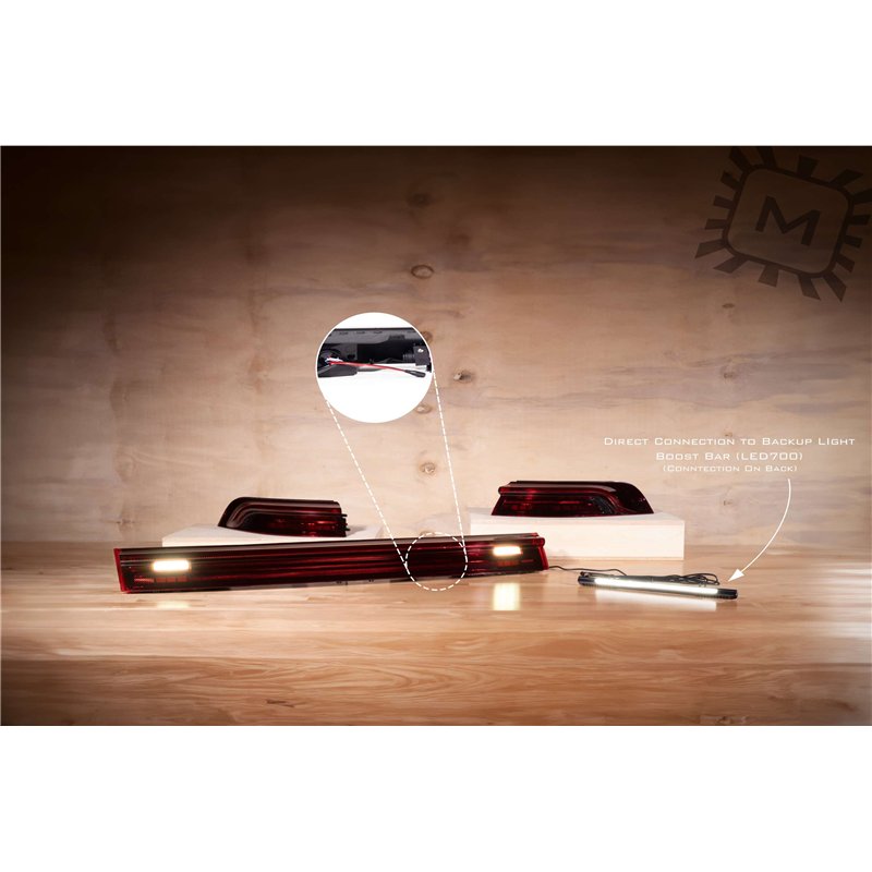 Morimoto | XB LED Tail Lights (Red Lens / Set) - 911 993 1995-1998