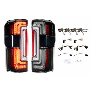 Morimoto | XB LED Tail Lights (Smoked Lens / Set) - F-250 / F-350 Super Duty 2023-2026 (w/o Full LED Tail Lights)