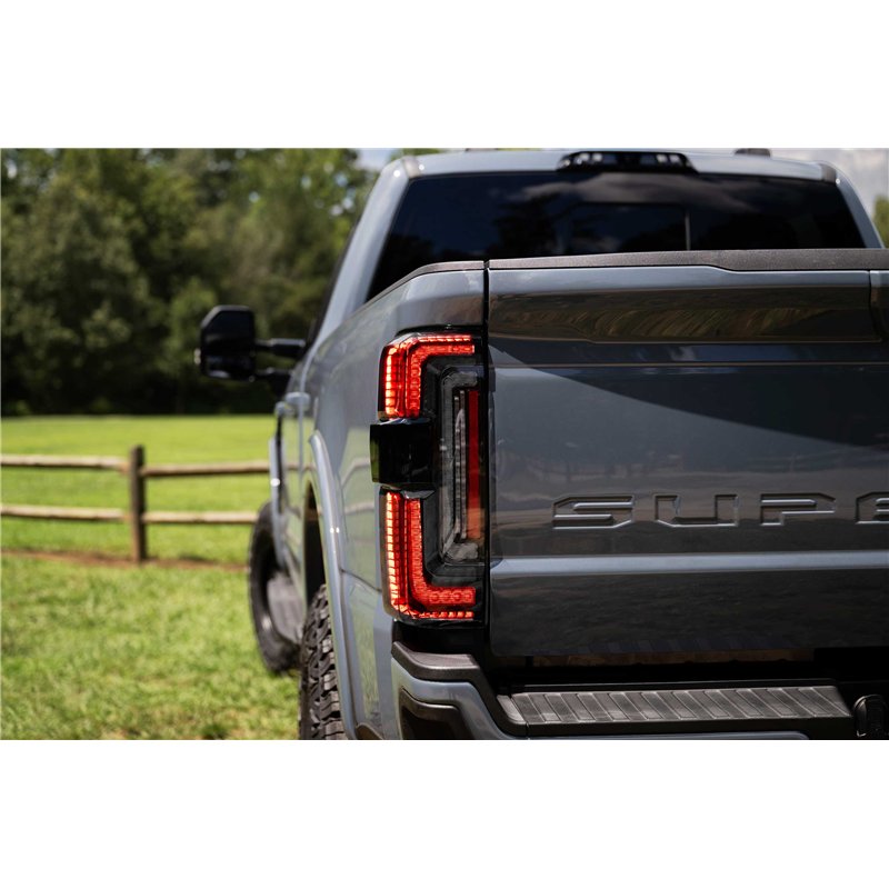 Morimoto | XB LED Tail Lights (Smoked Lens / Set) - F-250 / F-350 Super Duty 2023-2026 (w/o Full LED Tail Lights)
