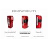 Morimoto | XB LED Tail Lights (Smoked Lens / Set) - F-250 / F-350 Super Duty 2023-2026 (w/o Full LED Tail Lights)