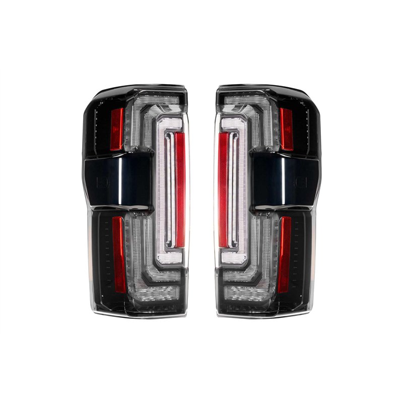 Morimoto | XB LED Tail Lights (Smoked Lens / Set) - F-250 / F-350 Super Duty 2023-2026 (w/o Full LED Tail Lights)