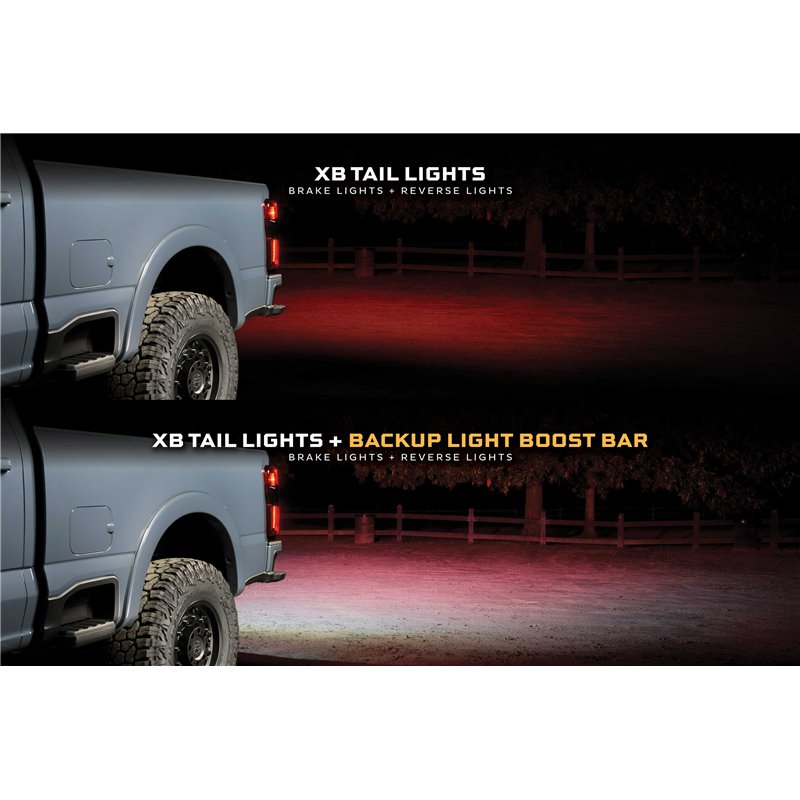 Morimoto | XB LED Tail Lights (Red Lens / Set) - F-250 / F-350 Super Duty 2023-2026 (w/o Full LED Tail Lights)