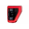 Morimoto | XB LED Tail Lights (Red Lens / Set) - F-150 2021-2023 (w/o Onboard Scales)