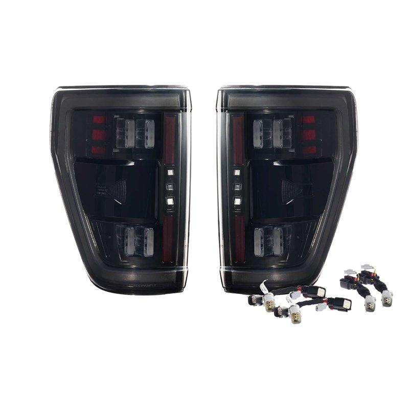 Morimoto | XB LED Tail Lights (Smoked Lens / Set) - F-150 2021-2023 (w/o Onboard Scales)