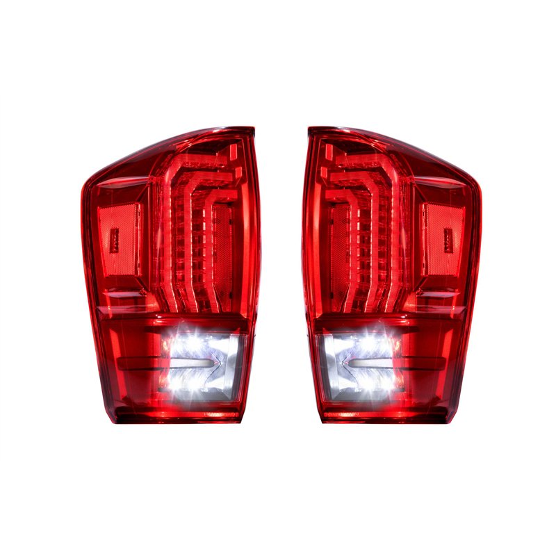 Morimoto | XB LED Tail Lights (Red Lens / Set) - Tacoma 2016-2023