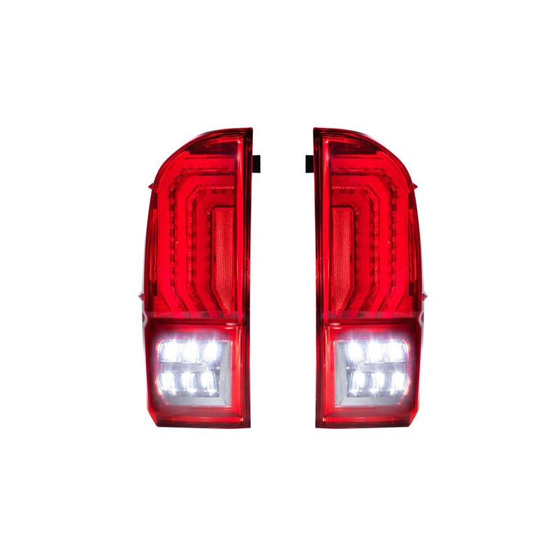 Morimoto | XB LED Tail Lights (Red Lens / Set) - Tacoma 2016-2023