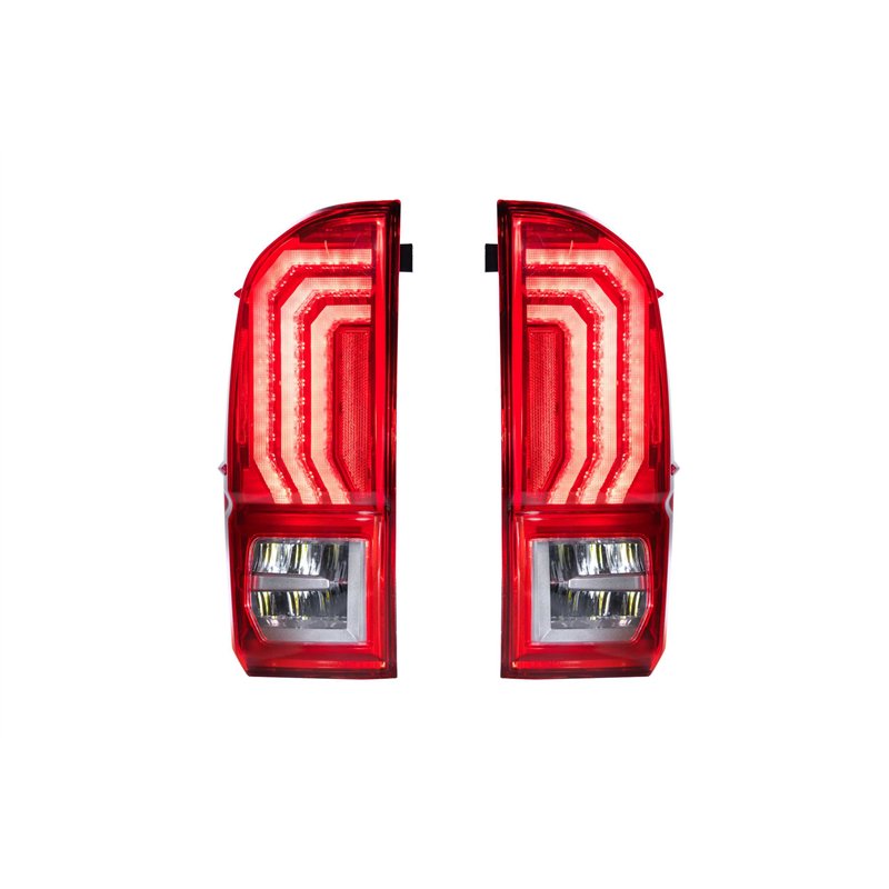 Morimoto | XB LED Tail Lights (Red Lens / Set) - Tacoma 2016-2023