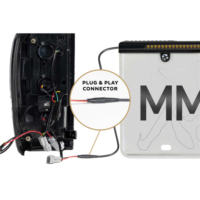 Morimoto | XB LED Tail Lights (Red Lens / Set) - Tacoma 2016-2023