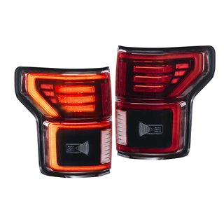 Morimoto | XB LED Tail Lights (Red Lens / Set) - F-150 / Raptor 2015-2020 (Not OE LED w/o BLIS)
