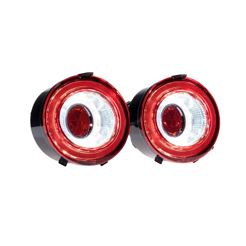 Morimoto | XB LED Tail Lights (Red Lens / Set) - Corvette C6 2005.5-2013