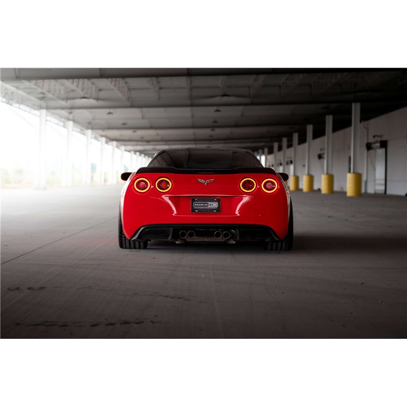 Morimoto | XB LED Tail Lights (Red Lens / Set) - Corvette C6 2005.5-2013