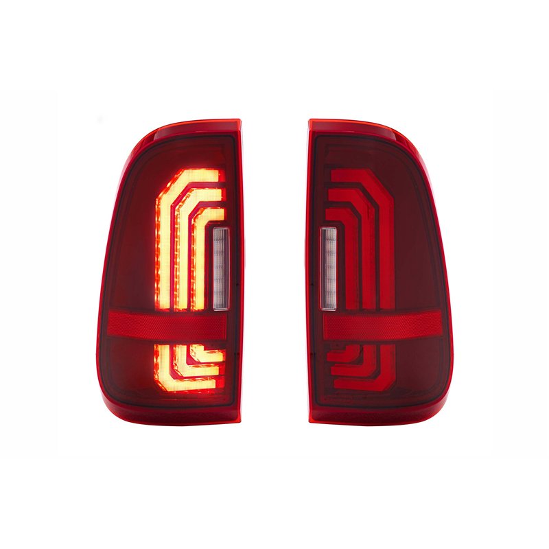 Morimoto | XB LED Tail Lights (Red Lens / Set) - F-150 / F-250 / F-350 Super Duty 1997-2016